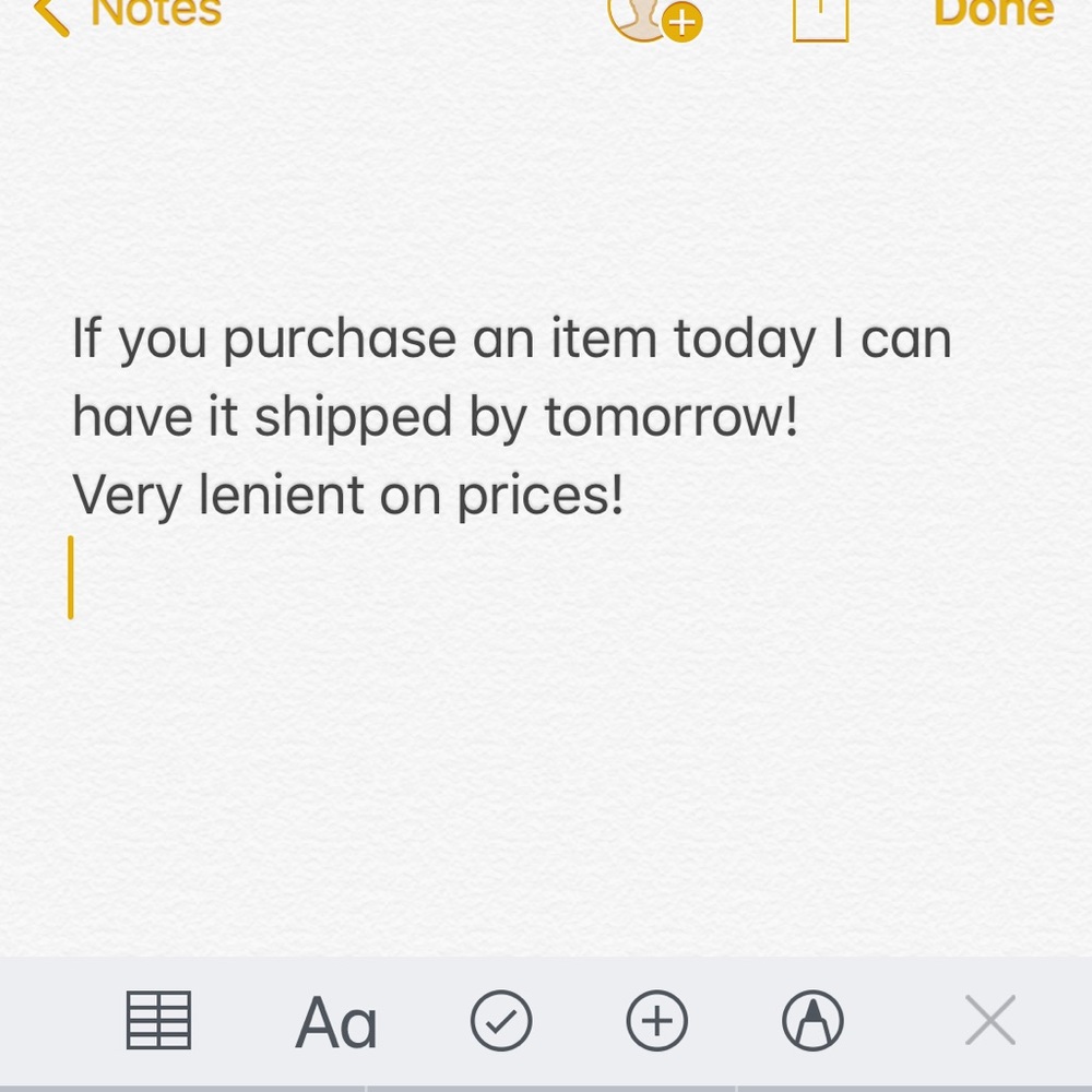 Need everything to sell!